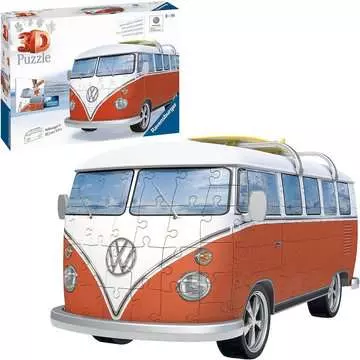 Puzzle 3D Pojazdy: Volkswagen T1 162 elementy Puzzle;Puzzle dla dzieci - Zdjęcie 3 - Ravensburger