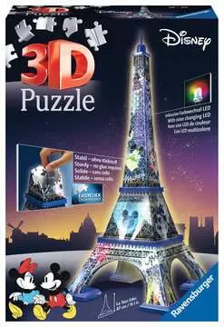Disney Tour Eiffel 3D Puzzle;Monumenti - immagine 1 - Ravensburger