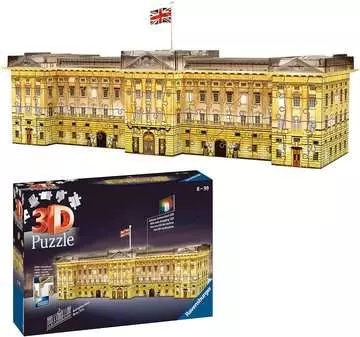 Buckingham Palace 3D Puzzle;Night Edition - immagine 3 - Ravensburger