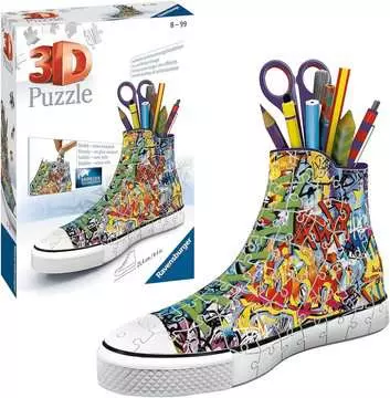 Kecka Graffiti 108 dílků 3D Puzzle;3D Puzzle Organizéry - obrázek 4 - Ravensburger