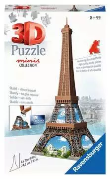 12536 4  エッフェル塔　ミニ 3D パズル;建築物 - 画像 1 - Ravensburger