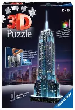 Empire State Building Light Up 3D Puzzle®;Night Edition - Kuva 1 - Ravensburger