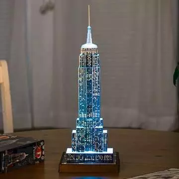 Empire State Building (Noční edice) 216 dílků 3D Puzzle;3D Puzzle Budovy - obrázek 15 - Ravensburger