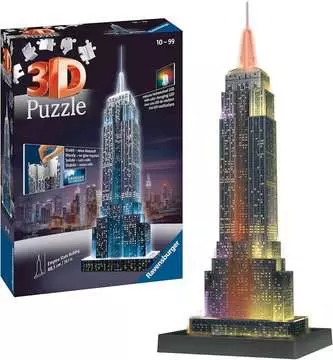 Empire State Building Light Up 3D Puzzle®;Night Edition - bild 3 - Ravensburger