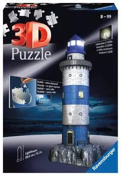 Phare Night Edition 216p Puzzles 3D;Monuments puzzle 3D - Image 1 - Ravensburger