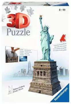 Statue Liberté 108p Puzzles 3D;Monuments puzzle 3D - Image 1 - Ravensburger