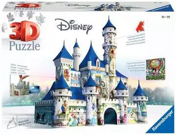 Château Disney 3D puzzels;Puzzle 3D Bâtiments - Image 1 - Ravensburger