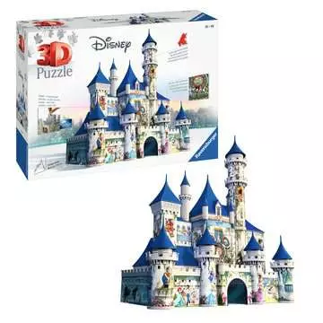 ZAMEK Disney a-PUZZLE 3D, 216 EL Puzzle 3D;Budowle - Zdjęcie 4 - Ravensburger