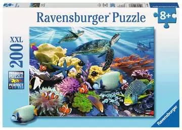 Vodní želvy 200 dílků 2D Puzzle;Dětské puzzle - obrázek 1 - Ravensburger