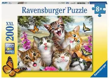 12620 0  仲良しなネコ（200ピース） パズル;お子様向けパズル - 画像 1 - Ravensburger