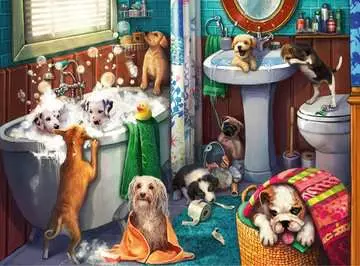 Le bain canin             200p Puzzles;Puzzles pour enfants - Image 2 - Ravensburger
