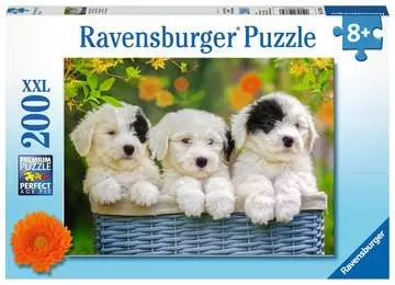 Mazlivá štěňata 200 dílků 2D Puzzle;Dětské puzzle - obrázek 1 - Ravensburger