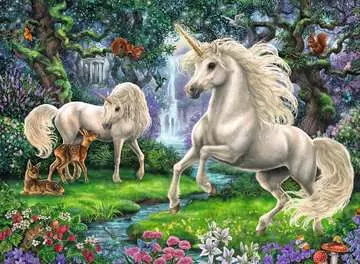 Mystical Unicorns 200p Puslespill;Barnepuslespill - bilde 2 - Ravensburger