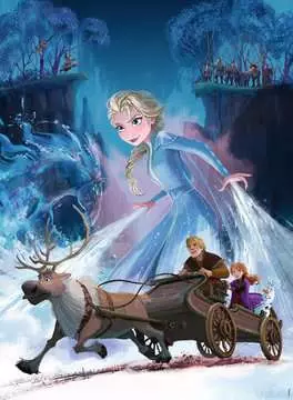 Disney: Ledové království 2 200 dílků 2D Puzzle;Dětské puzzle - obrázek 2 - Ravensburger