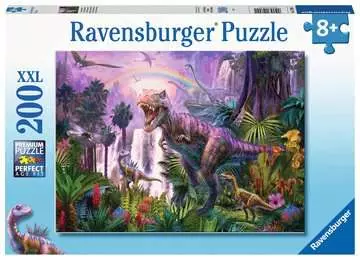 12891 1 恐竜の王者 200ピース パズル;お子様向けパズル - 画像 1 - Ravensburger