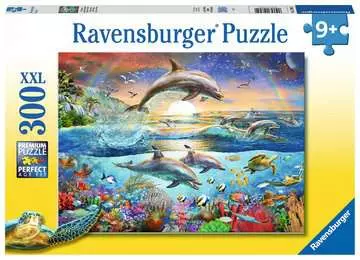 Ráj delfínů 300 dílků 2D Puzzle;Dětské puzzle - obrázek 1 - Ravensburger