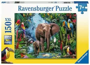 Éléphants de la jungle Puzzle;Puzzle enfants - Image 1 - Ravensburger