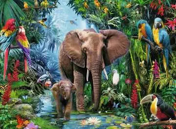 Éléphants de la jungle Puzzle;Puzzle enfants - Image 2 - Ravensburger