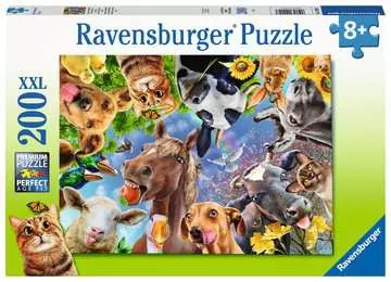Legrační hospodářská zvířata 200 dílků 2D Puzzle;Dětské puzzle - obrázek 1 - Ravensburger
