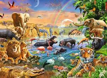Napajedlo v džungli 100 dílků 2D Puzzle;Dětské puzzle - obrázek 2 - Ravensburger