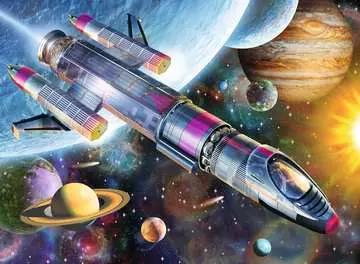 Ravensburger Space Mission XXL 100 piece Jigsaw Puzzle Pussel;Barnpussel - bild 2 - Ravensburger