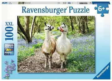 Huňatí přátelé 100 dílků 2D Puzzle;Dětské puzzle - obrázek 1 - Ravensburger