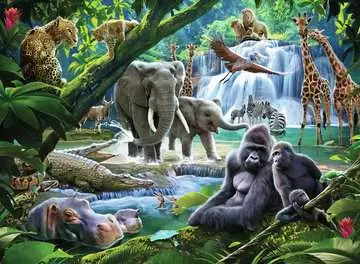 Les animaux de la jungle Puzzle;Puzzle enfants - Image 2 - Ravensburger