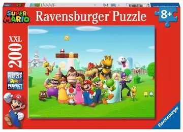 Puzzle 200 p XXL - Les aventures de Super Mario Puzzle;Puzzle enfants - Image 1 - Ravensburger