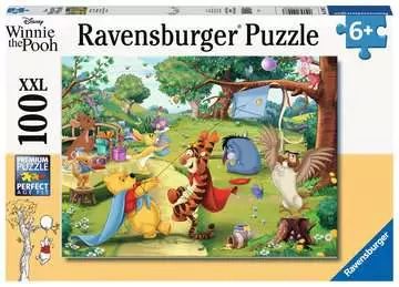 Disney: Medvídek Pú 100 dílků 2D Puzzle;Dětské puzzle - obrázek 1 - Ravensburger