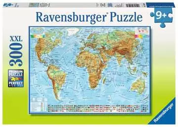 POLITYCZNA MAPA ŚWIATA 300EL XXL14 Puzzle;Puzzle dla dzieci - Zdjęcie 1 - Ravensburger