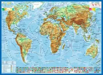 POLITYCZNA MAPA ŚWIATA 300EL XXL14 Puzzle;Puzzle dla dzieci - Zdjęcie 2 - Ravensburger