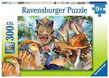 DINOZAURY XXL 300 EL Puzzle;Puzzle dla dzieci - Zdjęcie 1 - Ravensburger