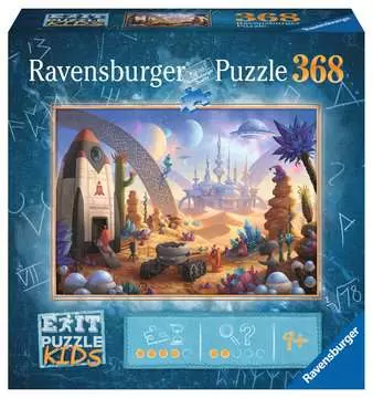 Exit Kids Puzzle: Vesmír 368 dílků 2D Puzzle;Dětské puzzle - obrázek 1 - Ravensburger