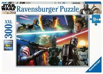Puzzle 300 p XXL - Feux croisés / Star Wars The Mandalorian Puzzle;Puzzle enfants - Image 1 - Ravensburger
