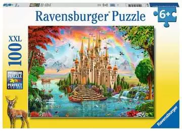 Pohádkový zámek 100 dílků 2D Puzzle;Dětské puzzle - obrázek 1 - Ravensburger