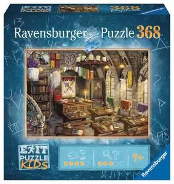 Exit KIDS Puzzle: Kouzelnická škola 368 dílků 2D Puzzle;Dětské puzzle - obrázek 1 - Ravensburger