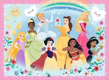 Třpytivé puzzle Disney: Princezny 100 dílků 2D Puzzle;Dětské puzzle - obrázek 2 - Ravensburger