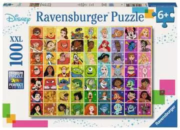 Puzzle 100 p XXL - La palette de couleurs Disney Puzzle;Puzzle enfants - Image 1 - Ravensburger