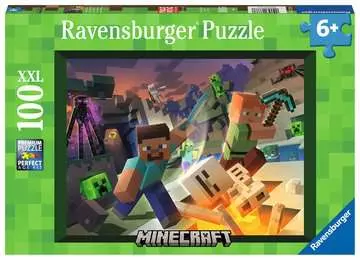 Monster Minecraft         100p Puzzles;Puzzle Infantiles - imagen 1 - Ravensburger