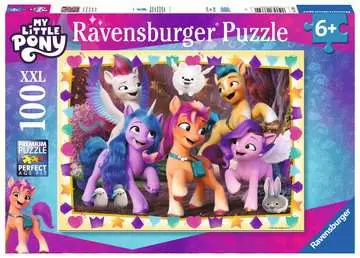 Puzzle 100 p XXL - Aventures entre poneys ! / My Little Pony Puzzle;Puzzle enfants - Image 1 - Ravensburger