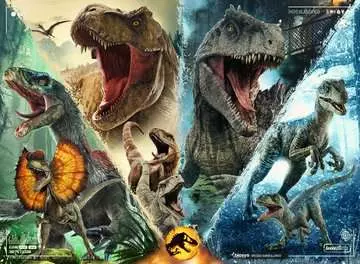 Puzzle 100 p XXL - Les espèces de dinosaures / Jurassic World 3 Puzzle;Puzzle enfants - Image 2 - Ravensburger