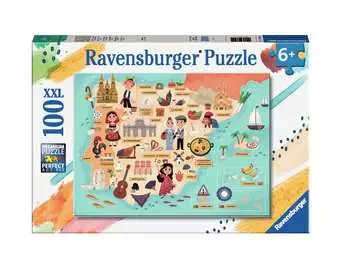 Mappa Spagna 100p Puzzles;Puzzle Infantiles - imagen 1 - Ravensburger
