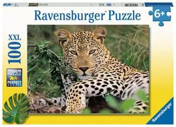 Puzzle 100 p XXL - Vio le léopard Puzzle;Puzzle enfants - Image 1 - Ravensburger