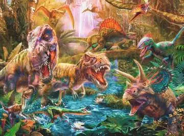 Puzzle 150 p XXL - Le rassemblement des dinosaures Puzzle;Puzzle enfants - Image 2 - Ravensburger