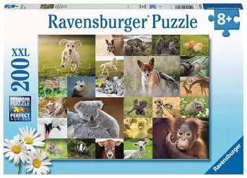 Animal Babies 200p Palapelit;Lasten palapelit - Kuva 1 - Ravensburger