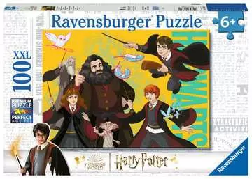 Puzzle 100 p XXL - Harry Potter et autres sorciers Puzzle;Puzzle enfants - Image 1 - Ravensburger