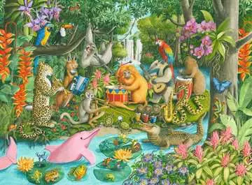 Rainforest River Band, 100pc XXL Pussel;Barnpussel - bild 2 - Ravensburger