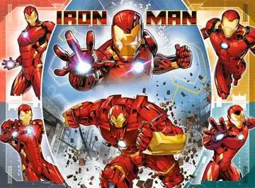 Puzzle 100 p XXL - Le puissant Iron Man / Marvel Avengers Puzzle;Puzzle enfants - Image 2 - Ravensburger