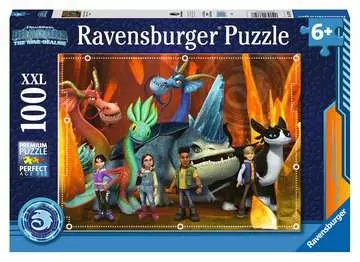 Jak vycvičit draka: The nine realms 100 dílků 2D Puzzle;Dětské puzzle - obrázek 1 - Ravensburger