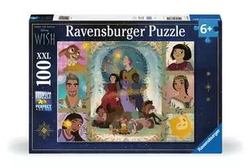 Disney: Wish 100 dílků 2D Puzzle;Dětské puzzle - obrázek 1 - Ravensburger